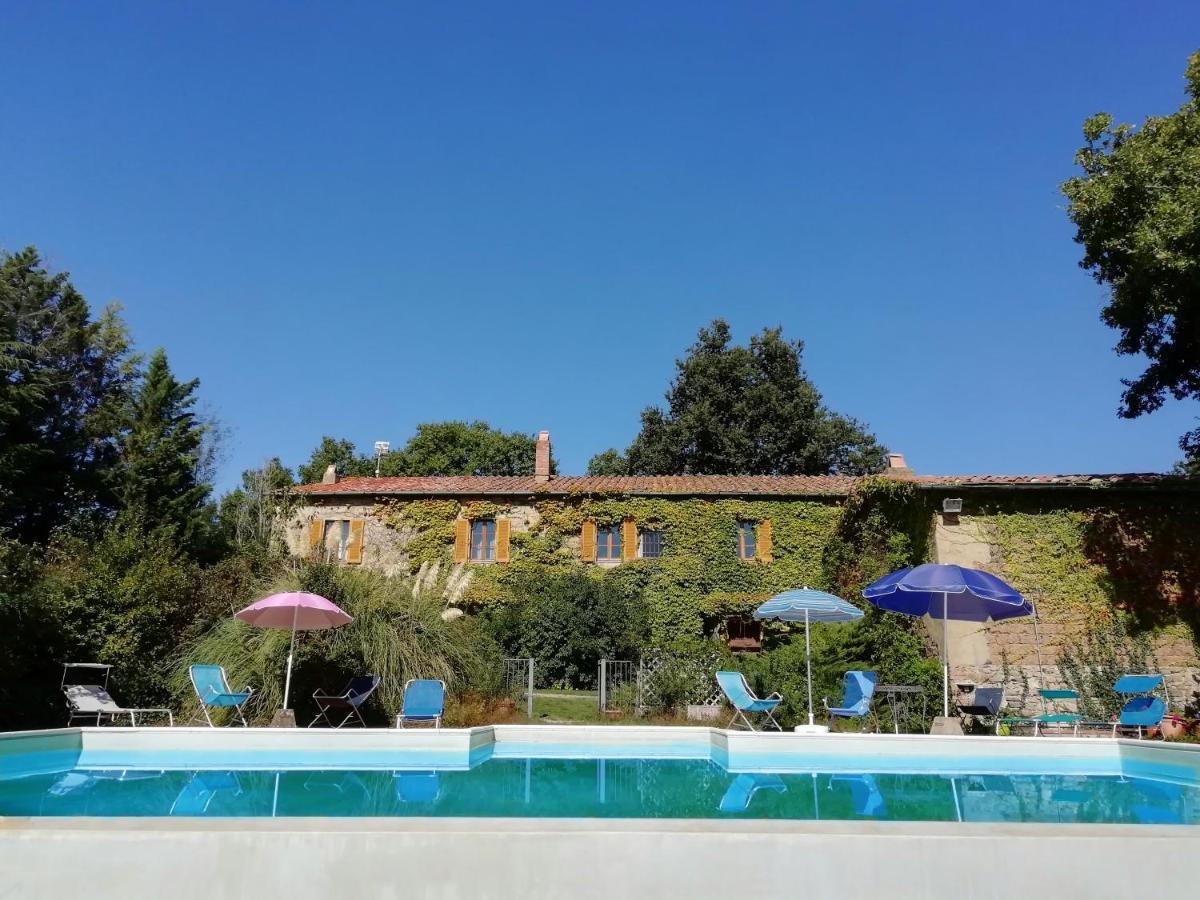 Podere Poggio Corbo Chiusdino Eksteriør billede