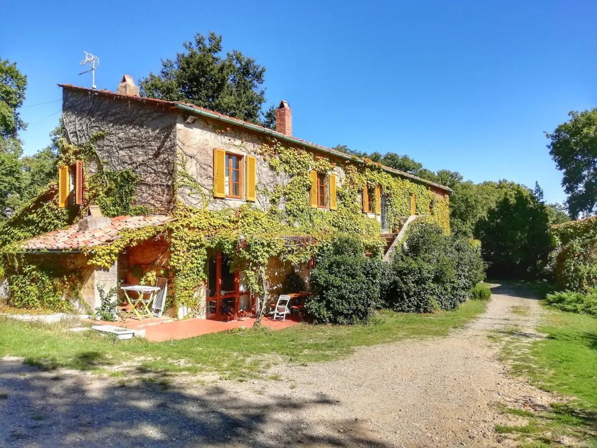 Podere Poggio Corbo Chiusdino Eksteriør billede